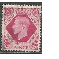Британия. Король Георг VI. 1937г. Mi#208.