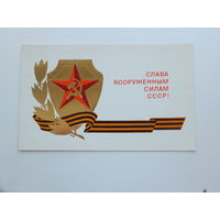 Косоруков слава вооруженным силам СССР 1987  10х15,5  см