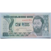 Гвинея-Биссау. 100 песо образца 1990 года