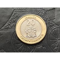 Ямайка. 20 долларов 2017. Торг.