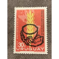 Уругвай 1972. 30 годовщина института интерамериканской агрокультуры
