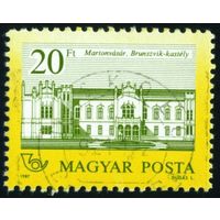 Замки Венгрия 1987 год 1 марка