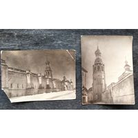 3 фото храмов г. Вологда. 1946 г. 8х10, 8х10, 5х8 см.