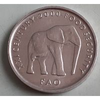 Сомали 5 шиллингов, 2000 (12-3-3(в))