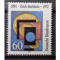 Современная Германия 1991г. Mi.1493 MNH** полная серия