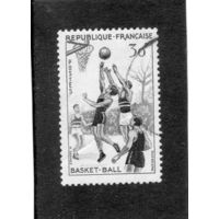 Франция. Mi:FR 1072. Баскетбол. 1956