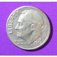 10 центов дайм 1992 г