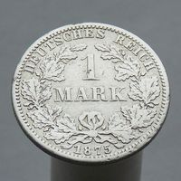 Германия 1 марка 1875 А