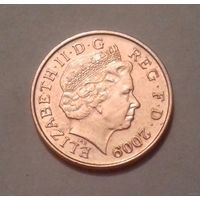 1 пенни, Великобритания 2009 г.