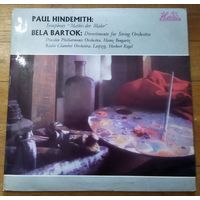 Paul Hindemith, Bela Bartok - Symphony "Mathis Der Maler" / Divertimento For String Orchestra