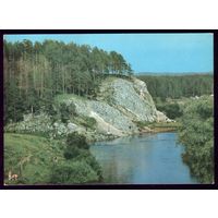 1979 год Башкирия Адский камень на реке Белой Рыбаки