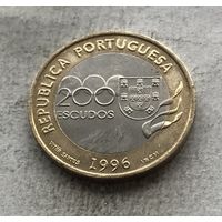 Португалия 200 эскудо 1996 - XXVI летние Олимпийские Игры, Атланта 1996 - состояние!