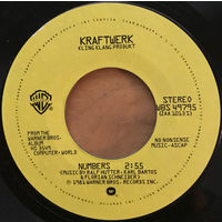 Kraftwerk – Numbers / Computer Love, SINGLE 7" 1981