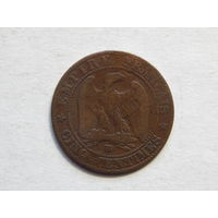 Франция 5 сантимов 1864г