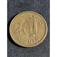 Финляндия 20 пенни 1982