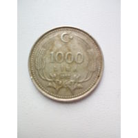 1000 лир 1992г. Турция