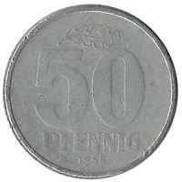 50 пфеннигов 1958,ГДР,26