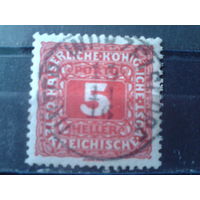 Австро-Венгрия 1916 Доплатная марка  5