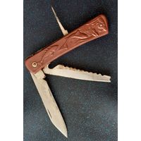Нож перочинный ссср нож рыбака с пилой ДВ.Давыдковский  распродажа коллекции