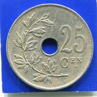 Бельгия 25 сантимов 1929 BELGIE