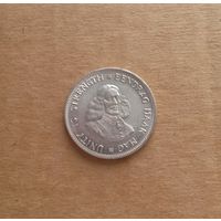 ЮАР, 20 центов 1964 г., серебро 0.500