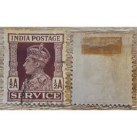 Индия 1942  Король Георг VI. Mi-IN D104.1/2 А
