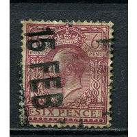 Великобритания - 1924/1928 - Король Георг V 6P - [Mi.162x] - 1 марка. Гашеная.  (Лот 69BY)