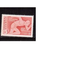 Канада-1967,(Мих. 413)  ** ,  Спорт, Легкая атлетика