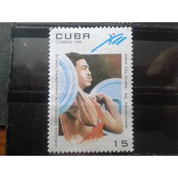 Куба 1995 Штанга