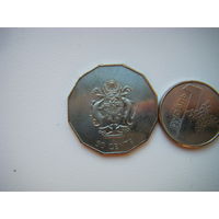 Соломоновы острова 50 центов 2005г.