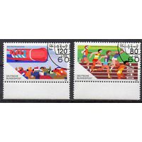 Фонд развития спорта ФРГ 1986 год серия из 2-х марок (М)