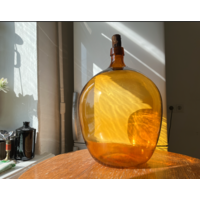 Бутля ваза бутыль цветное стекло СССР 50л
