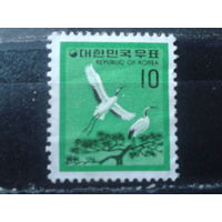 Корея Южная 1979 Стандарт, журавли