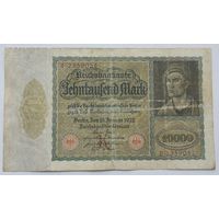 Германия 10000 марок  1922  19-го января (Тип 1)
