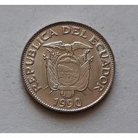 1 сукре 1990 г. Эквадор