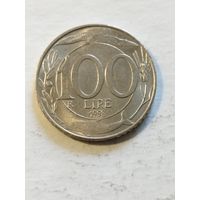 Италия 100 лир 1998