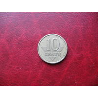 10 центов 2008 года Литва (р)