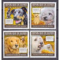2011 Гвинея 8334-8337 Собаки 12,00 евро