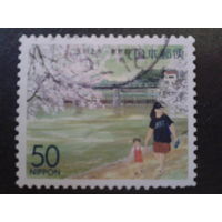 Япония 2000 поселок, цветы