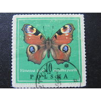 Польша 1967г. Насекомые. Бабочки.