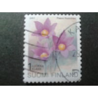 Финляндия 2001 стандарт, цветы
