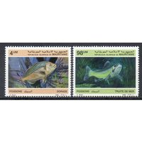 Рыбы Мавритания 1986 год серия из 2-х марок