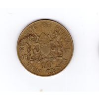 10 центов 1977 Кения. Возможен обмен