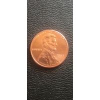 США 1 цент 2013г.