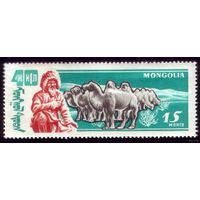 1 марка 1961 год Монголия Чабан