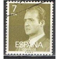 Марка Испания 1976. Король Хуан. 1 марка из серии.