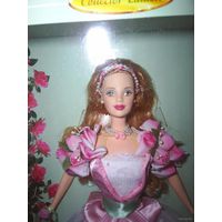 Кукла БАРБИ/Barbie Rose фирмы Mattel_первая в серии A Garden of Flowers, коллекционный выпуск, 1998 г.