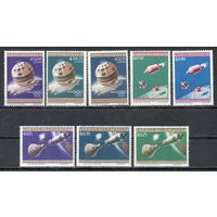 Исследование космоса Олимпийское лето в Токио Парагвай 1964 год серия из 8 марок