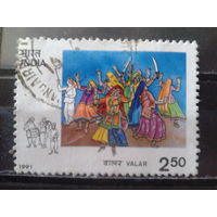 Индия 1991 Народные танцы, фольклор