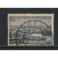 Нидерланды 1934 300 летие колонизации Кюрасао Виллемштад Нефтехранилище #274